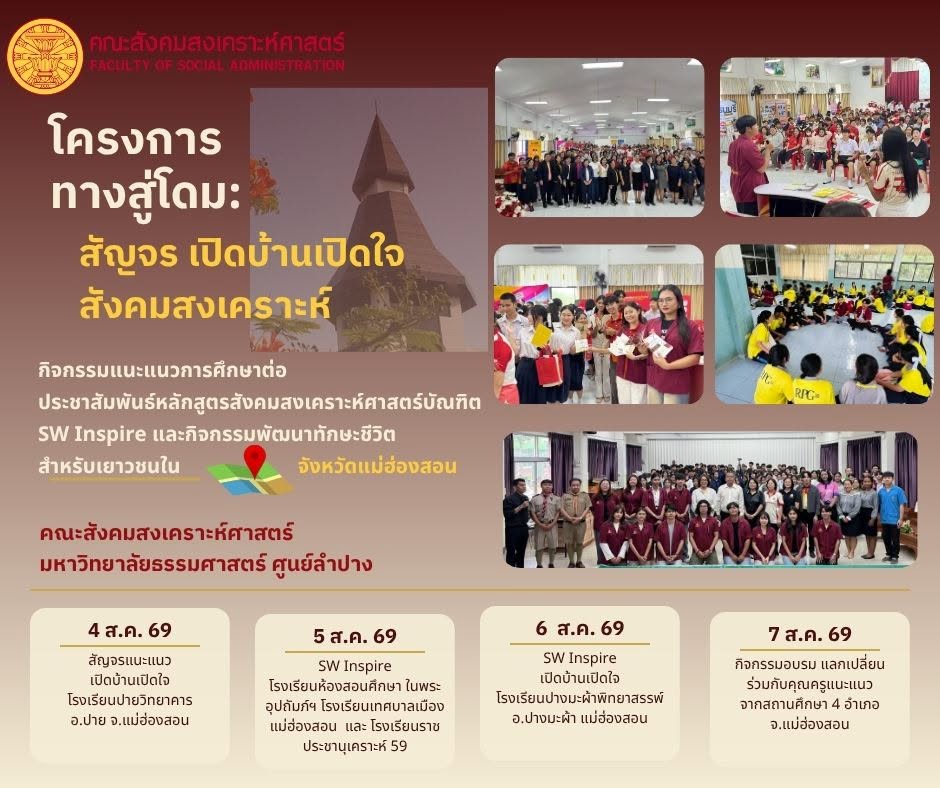 สัญจร เปิดบ้านเปิดใจ สังคมสงเคราะห์